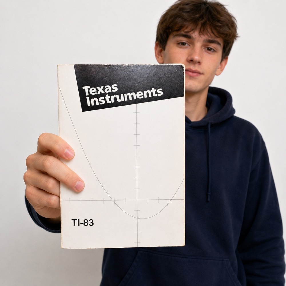 Texas Instruments TI-83 Graphing Calculator Guidebook 1995 User Manual English